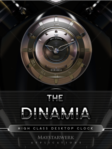 DINAMIA Designer Desktop Clock