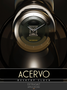 ACERVO hourglass desktop Clock