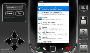 Phone Remote For BlackBerry PlayBook