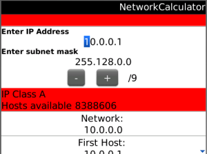 Network Calculator