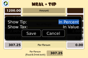 Advanced Tip Calculator