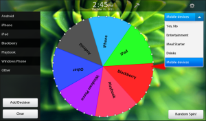 Spinny Decision Wheel