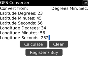 GPS Coordinate Converter