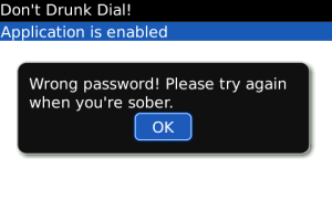 Dont Drunk Dial