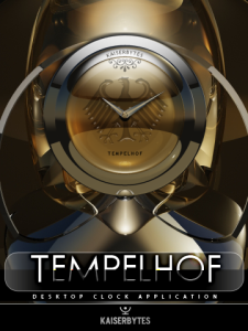 TEMPELHOF desktop Clock