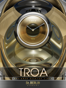 TROA desktop Clock