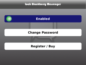 Lock for BlackBerry Messenger - Password protect BlackBerry Messenger App