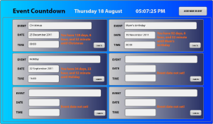 Event Countdown