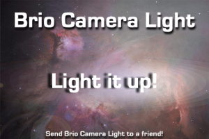 Brio Camera Light