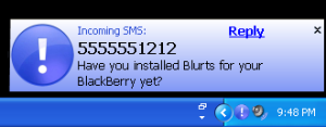 Blurts - Caller ID on your PC