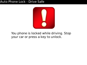 Auto Phone lock - Drive Safe