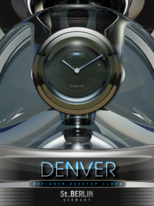 DENVER desktop Clock for BlackBerry Smartphones