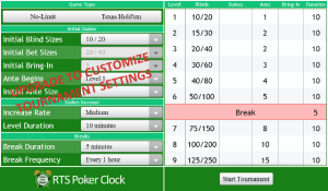 Raise the Stakes Poker Clock Lite