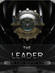 LEADER Designer Desktop Clock