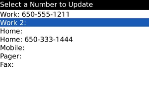 AddToContact Update Address Book Contact