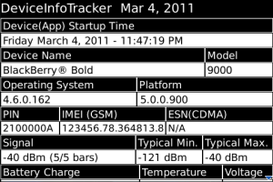 DeviceInfoTracker