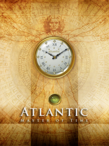 Small ATLANTIC desktop Clock