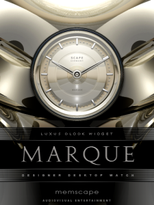 MARQUE Luxus Desktop Clock