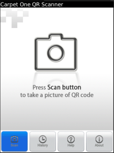 Carpet One QR Scanner