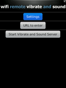 WIFI Remote Vibrate and Sound