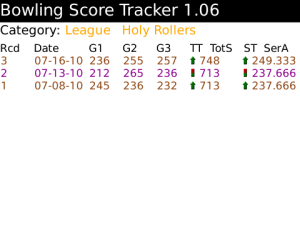 Bowling Score Tracker