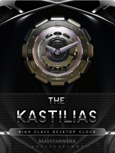 KASTILIAS Designer Desktop Clock