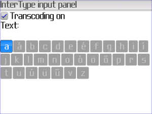 BEIKS InterType for BlackBerry Hungarian keyboard