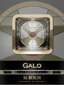 GALO classic desktop Clock for BlackBerry Smartphones