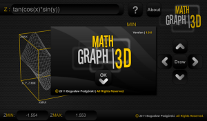 Math Graph 3D for BlackBerry PlayBook
