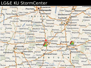 LGE KU Outage Maps