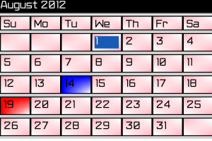 Calendar Me Saudi Arabia 2012